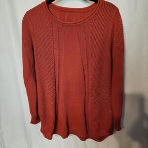 Women's Orange Sweater